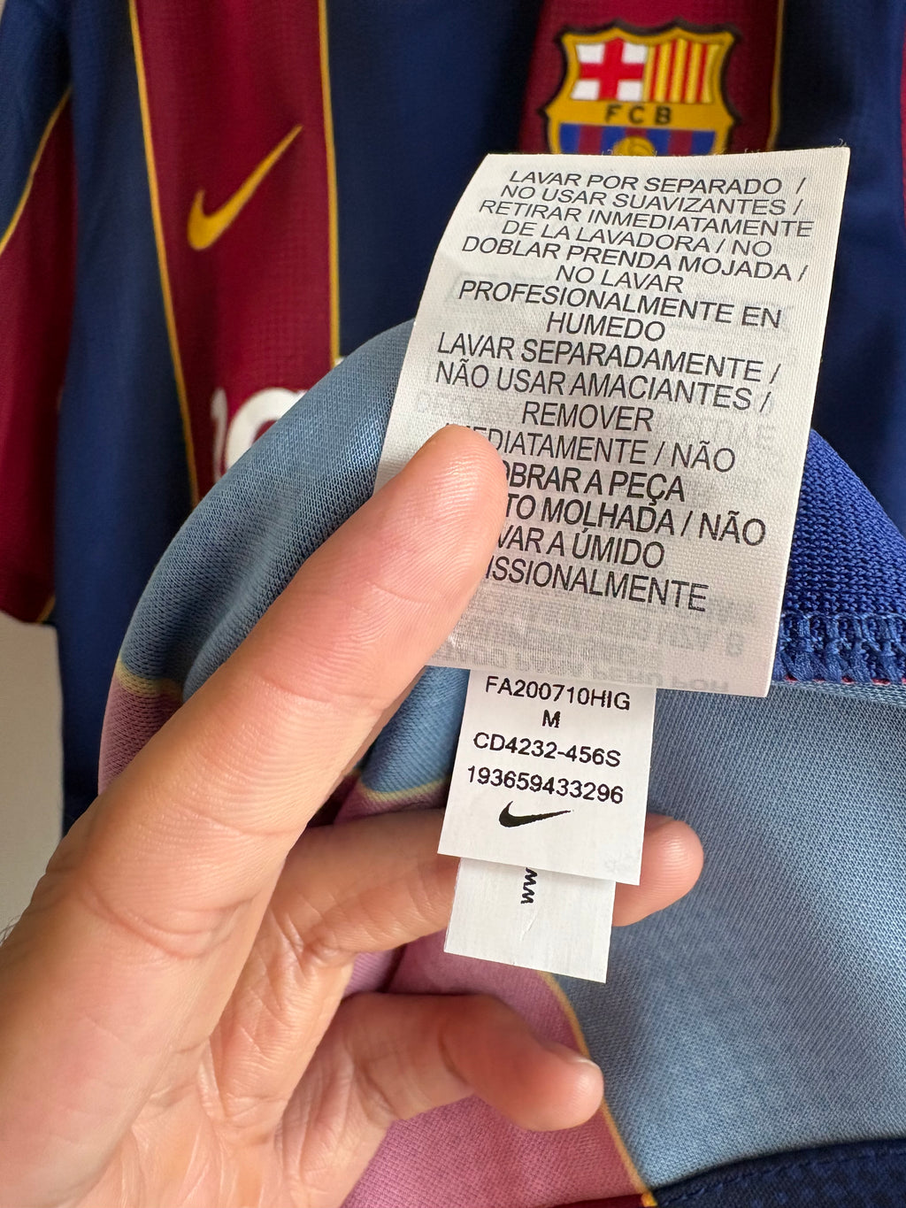 Jersey local 20/ 21 FC Barcelona MESSI