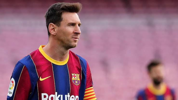 Jersey local FC Barcelona 20/21  Utileria (MESSI)