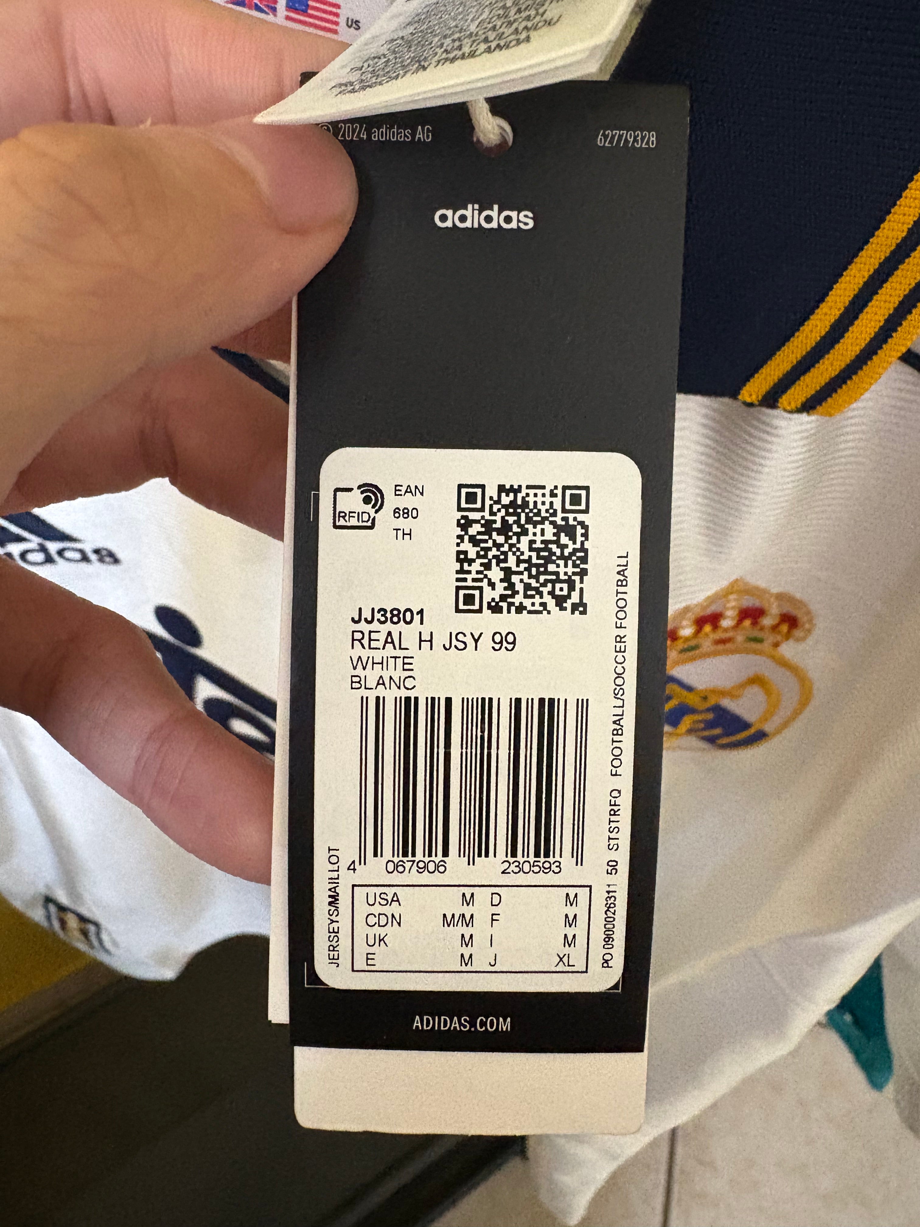 Jersey Real Madrid 99/00