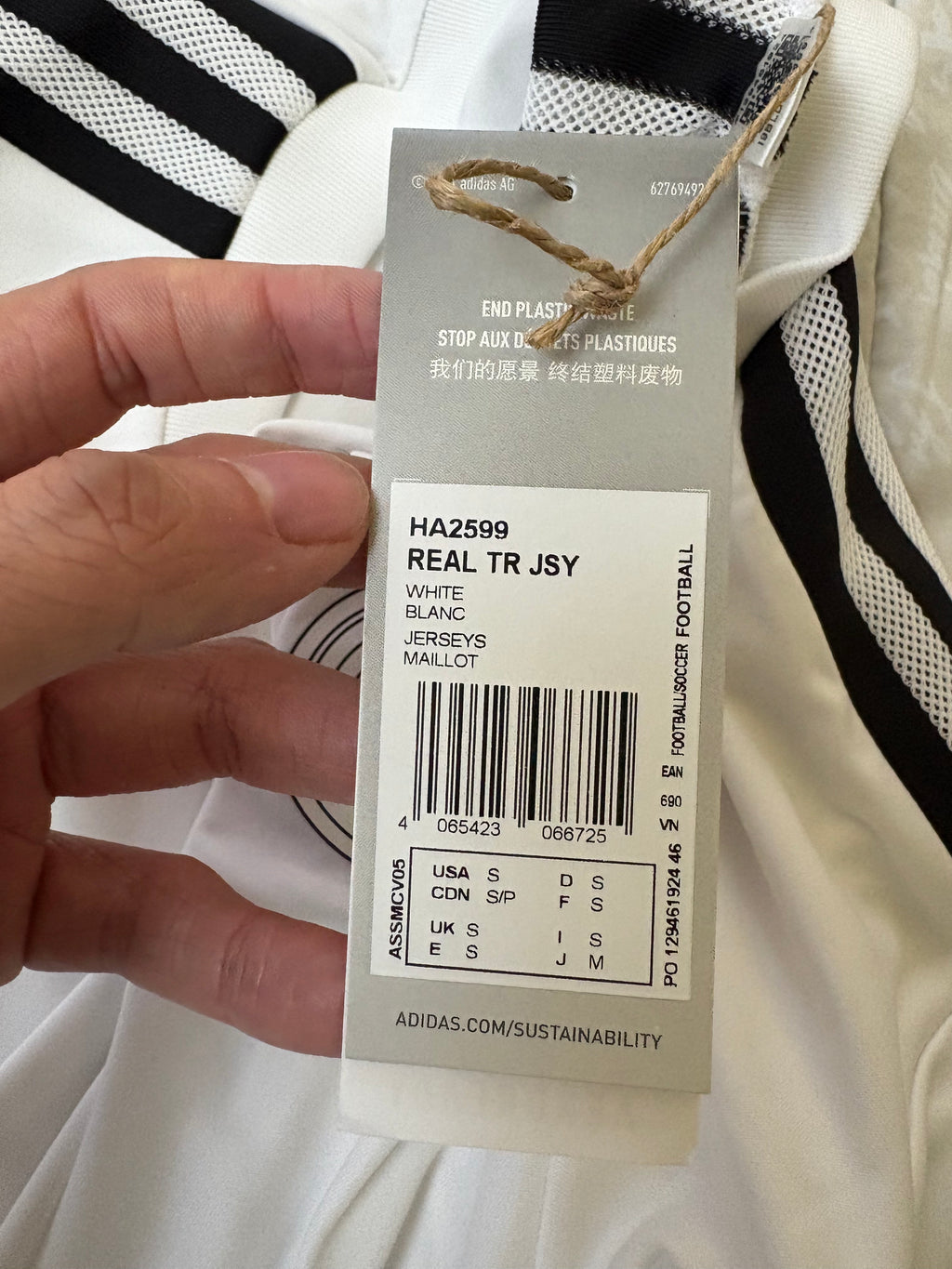 Jersey de entrenamiento Real Madrid