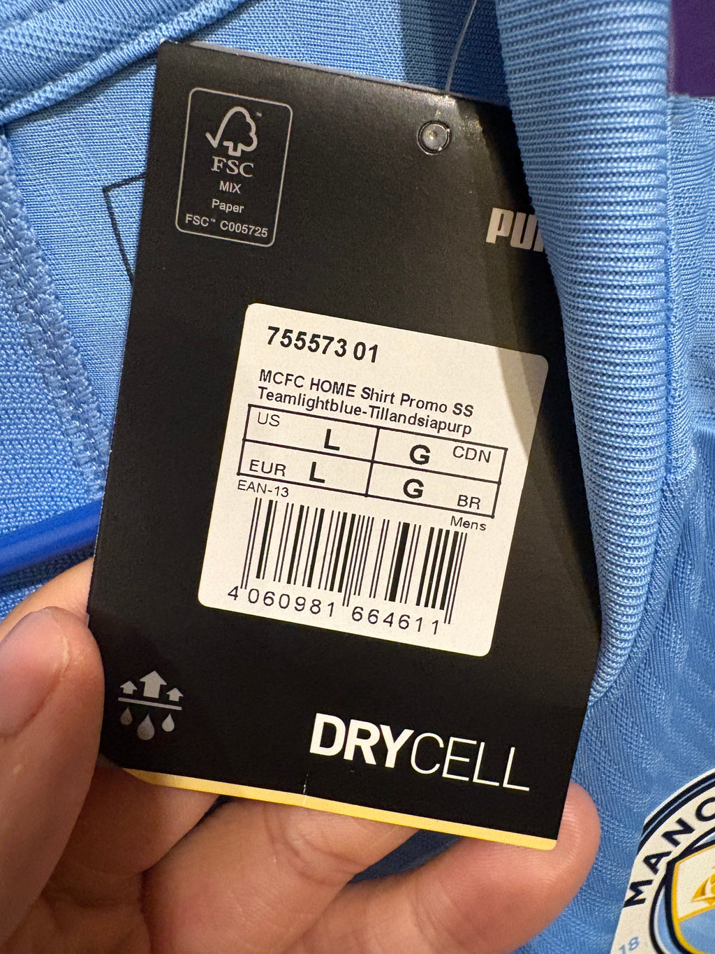 Jersey local 19/20 Manchester city
