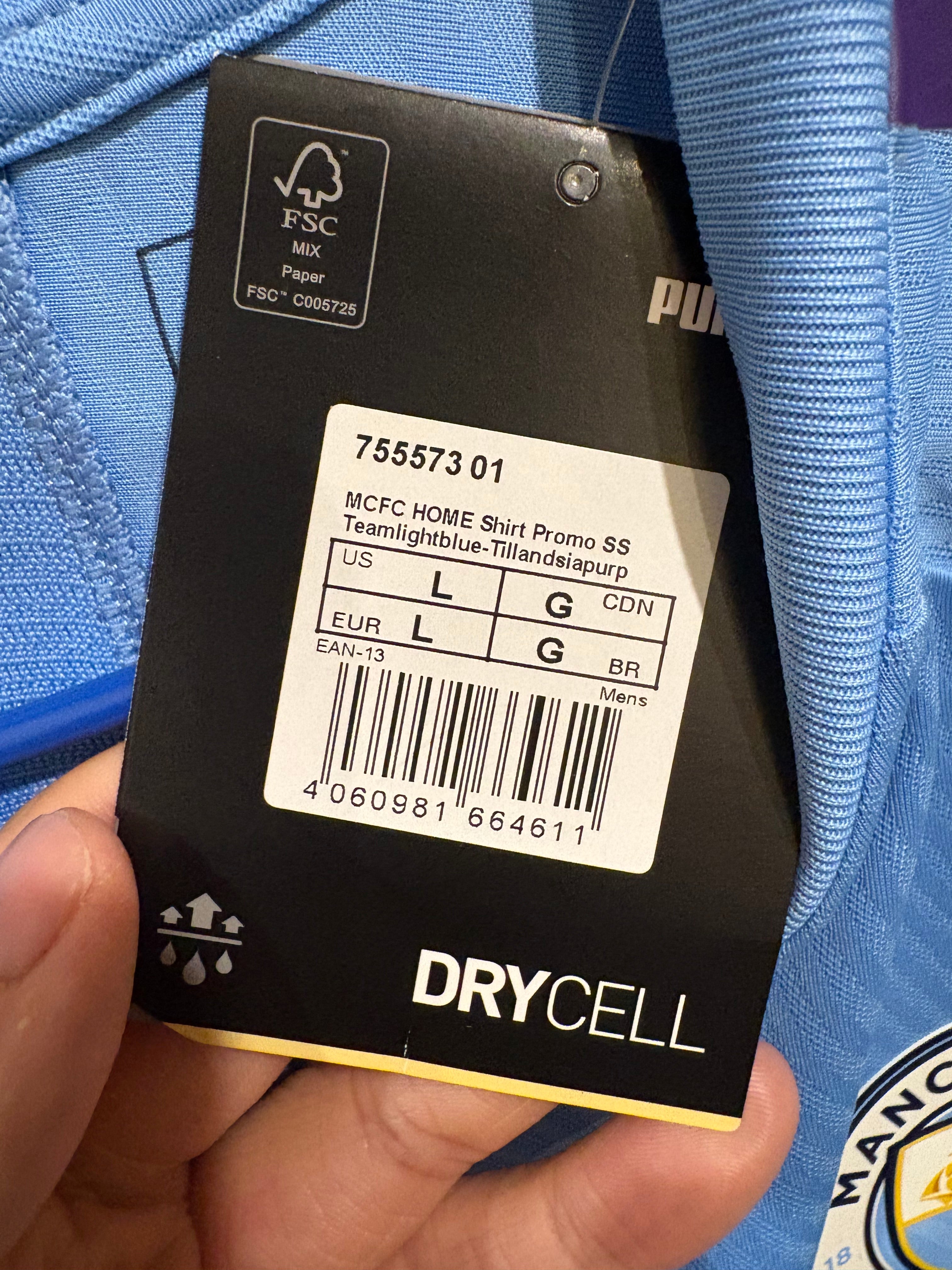 Jersey local 19/20 Manchester city