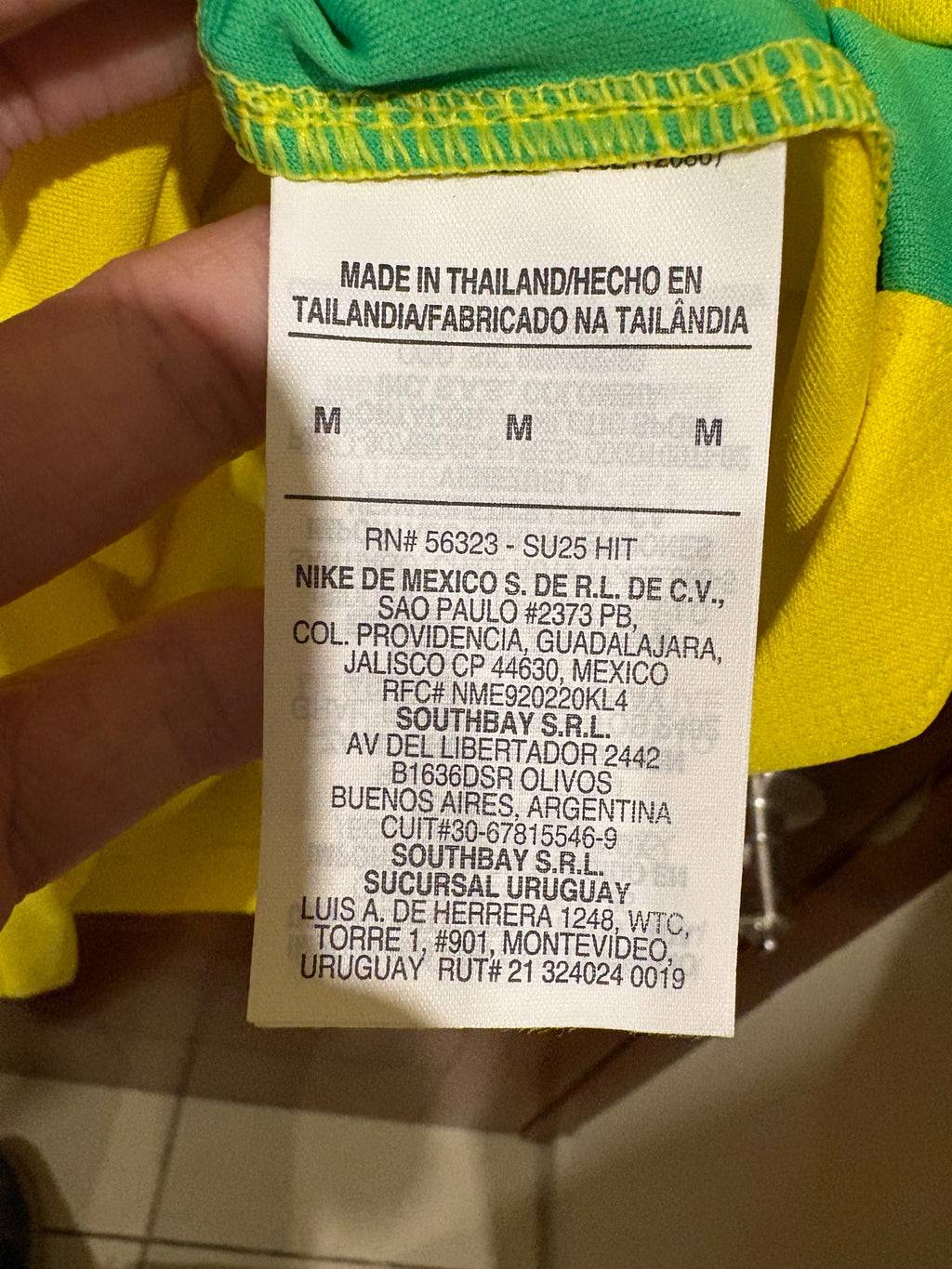 Jersey Selección Nacional de Brasil