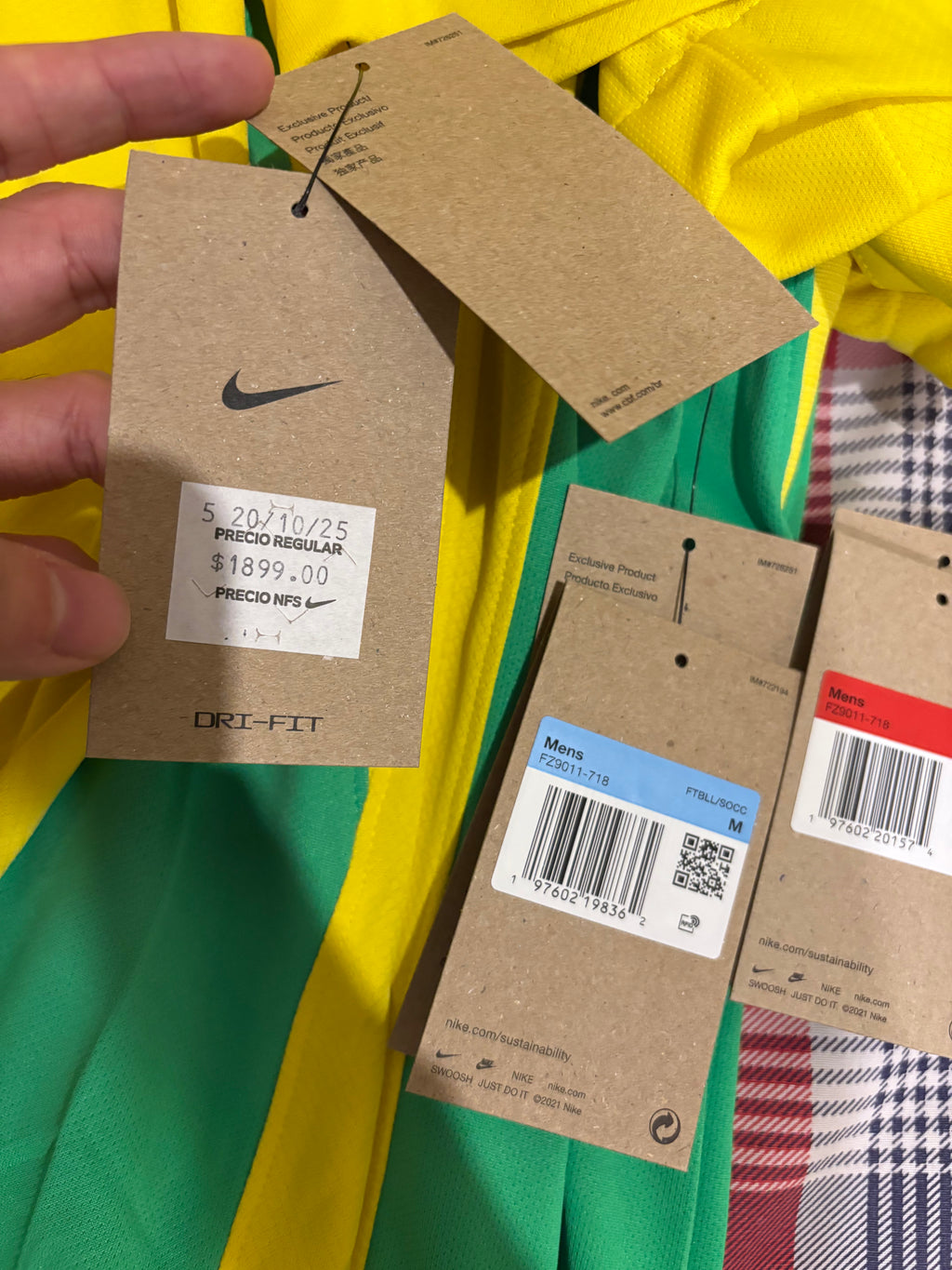Jersey Selección Nacional de Brasil
