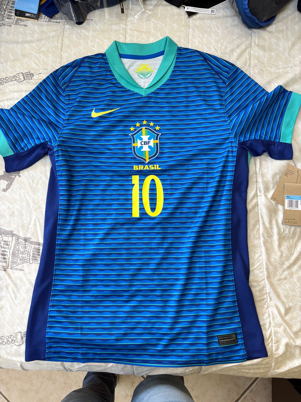 Jersey visitante Brasil 25/26  (VINI JR)