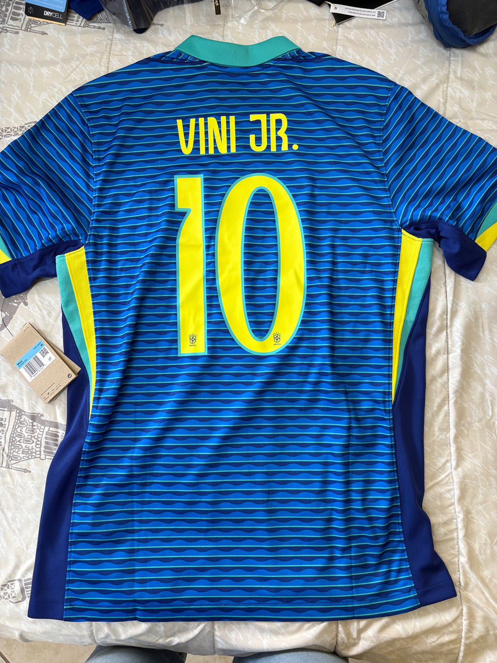 Jersey visitante Brasil 25/26  (VINI JR)