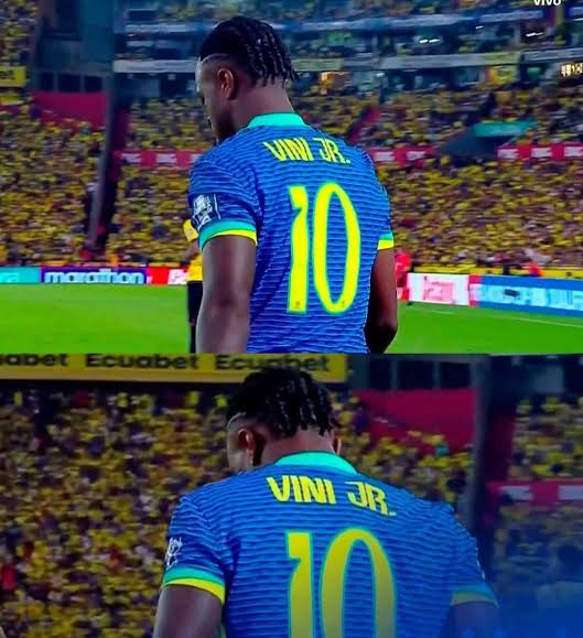 Jersey visitante Brasil 25/26  (VINI JR)