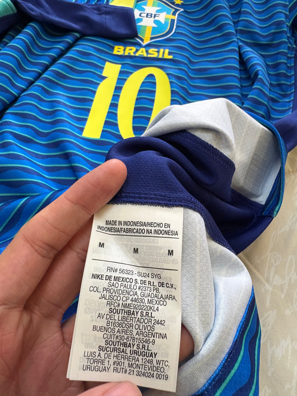 Jersey visitante Brasil 25/26  (VINI JR)