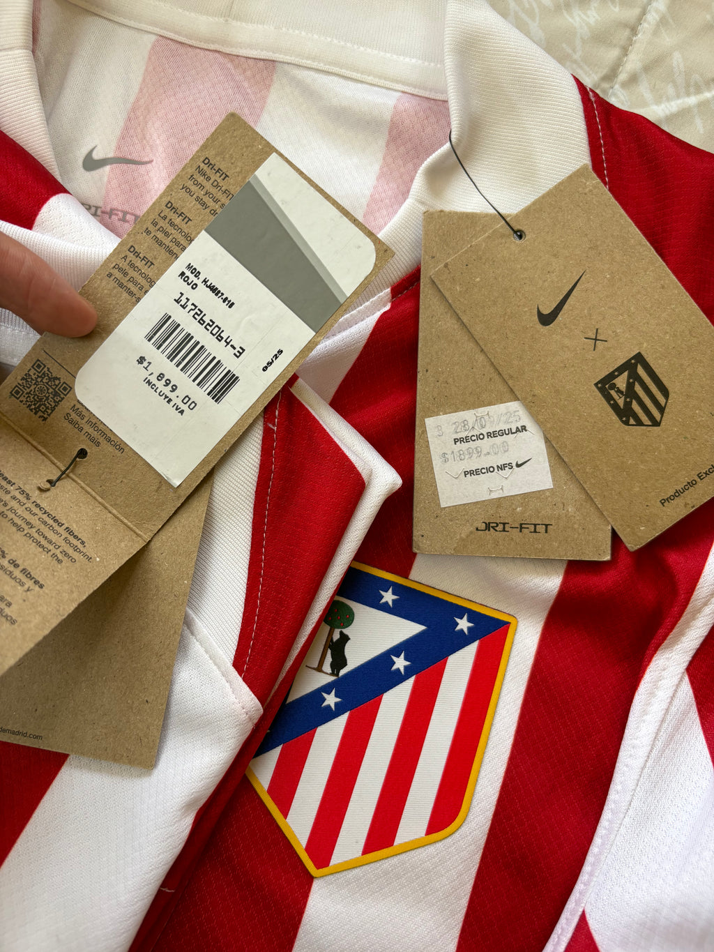 Jersel local Atlético de Madrid 25/ 26
