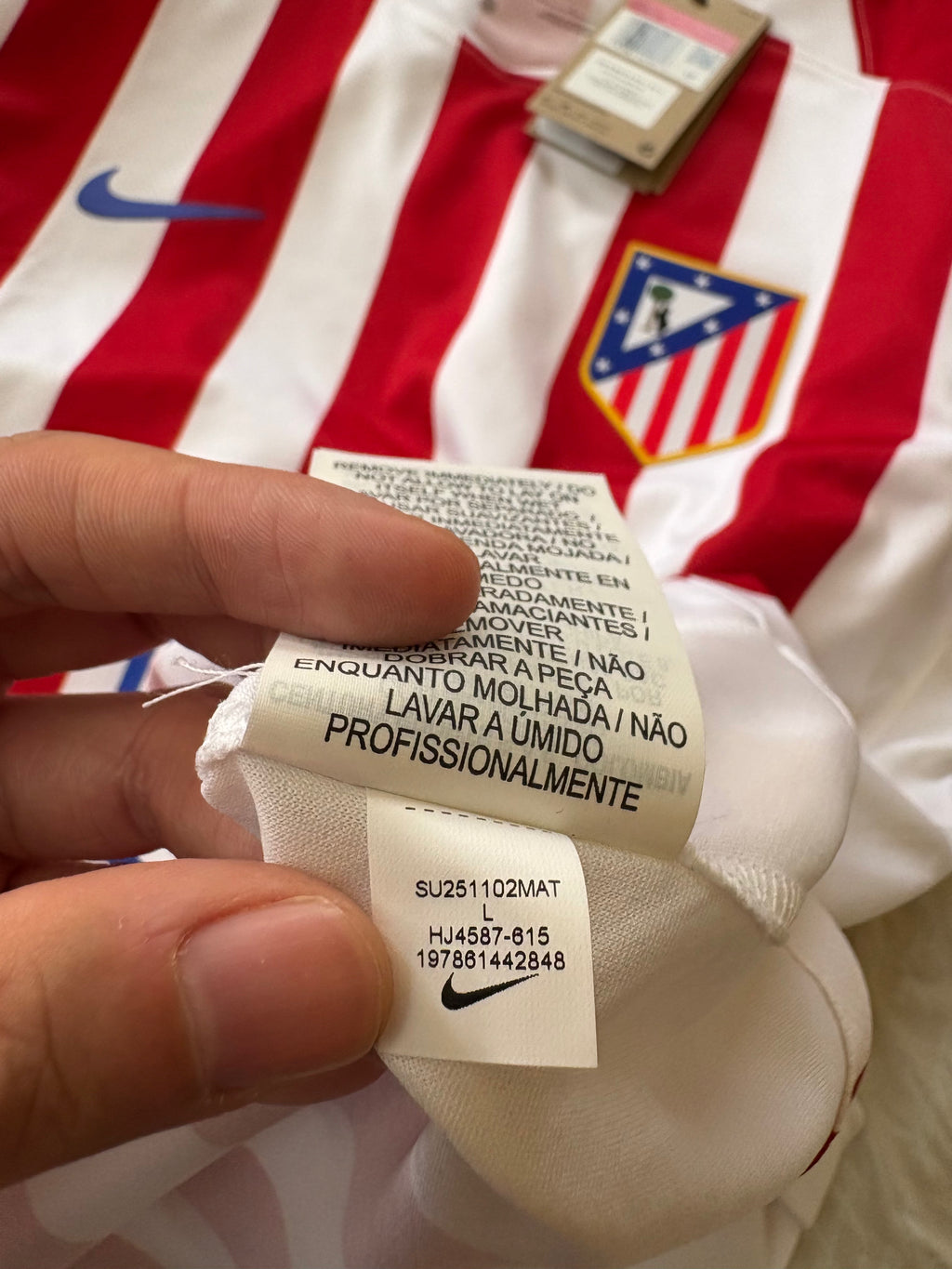 Jersel local Atlético de Madrid 25/ 26