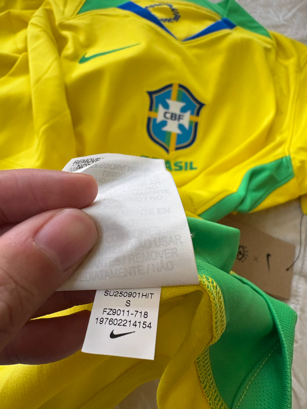 Jersey Selección Nacional de Brasil