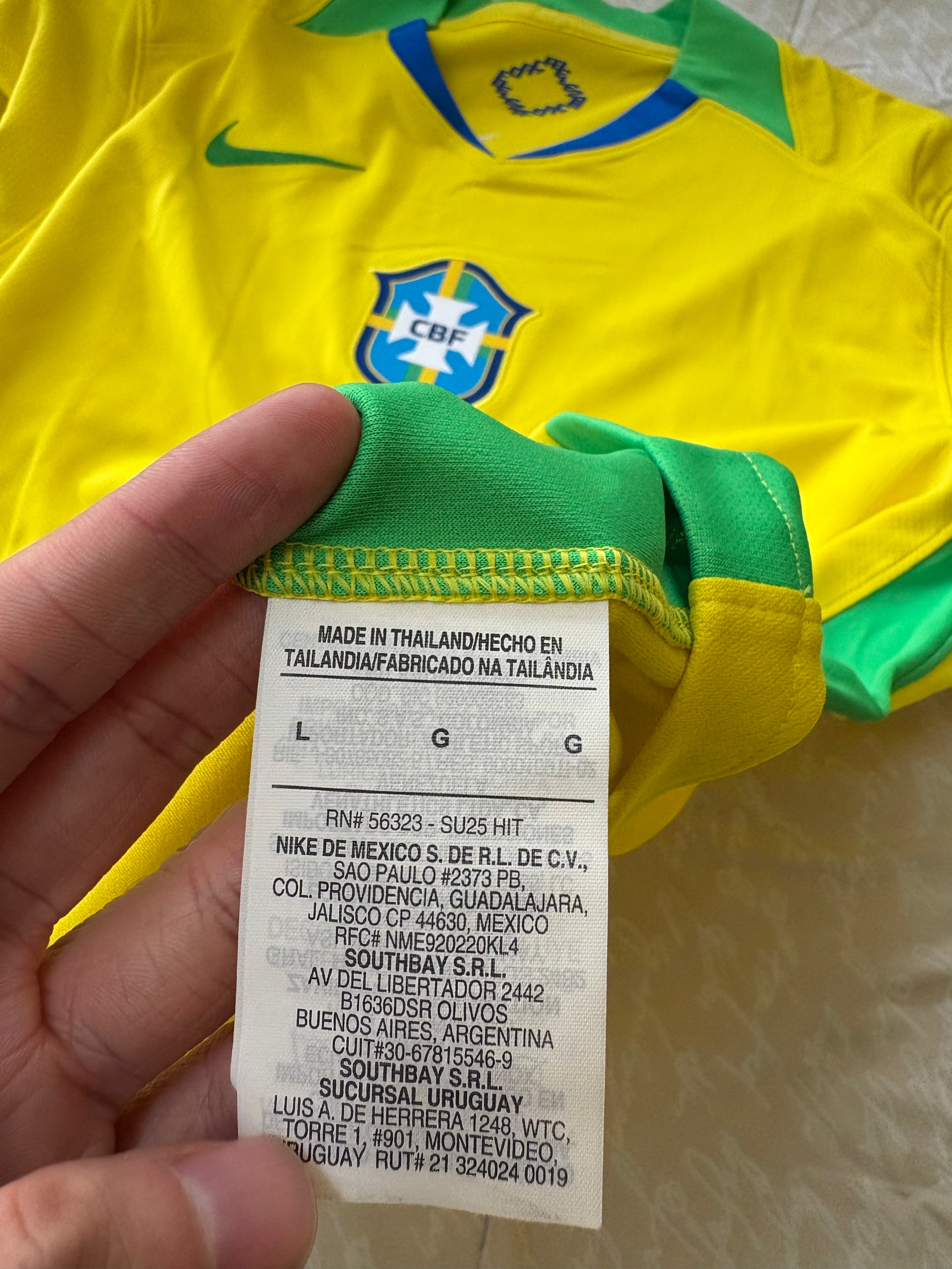 Jersey Selección Nacional de Brasil