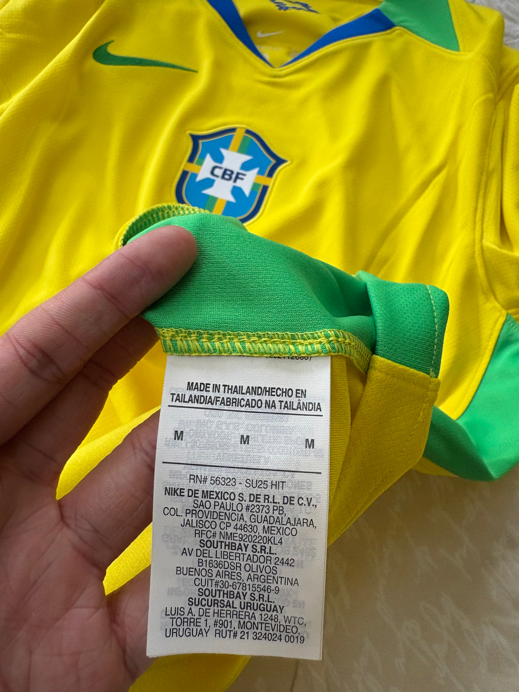 Jersey Selección Nacional de Brasil