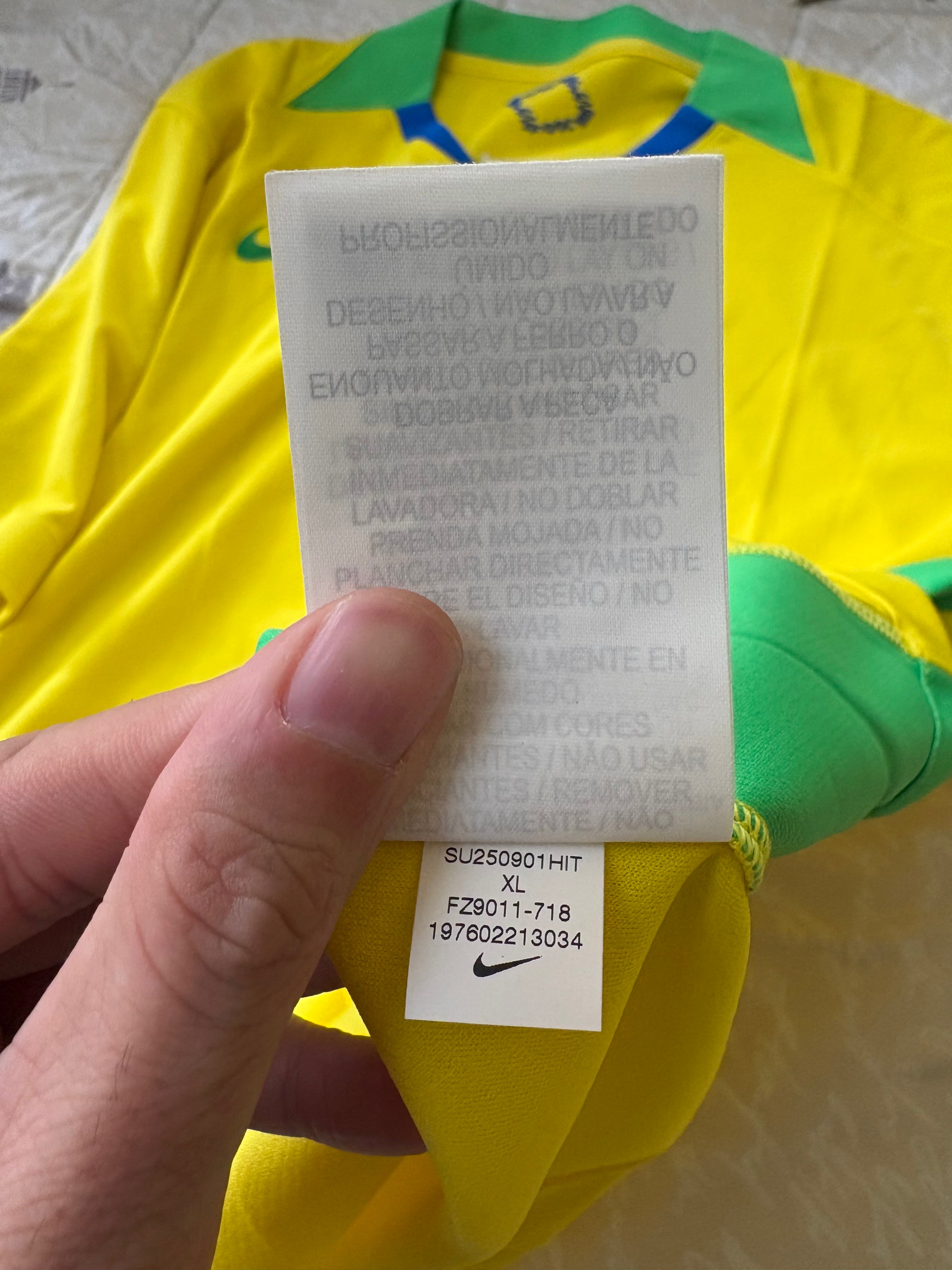Jersey Selección Nacional de Brasil