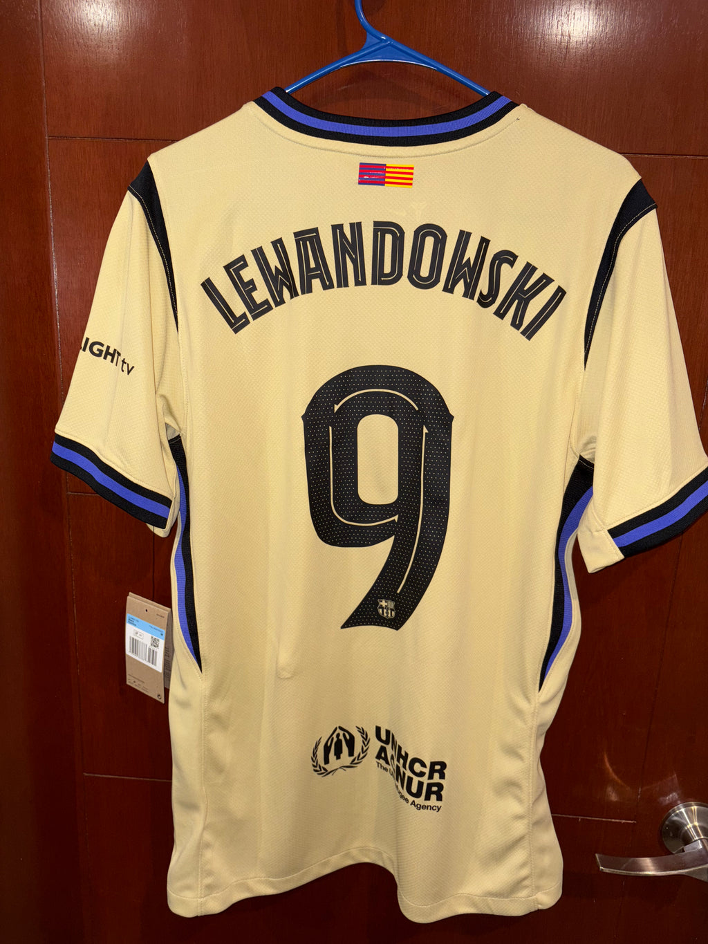 Jersey visitante 25/ 26 FC Barcelona (LEWANDOWSKI)