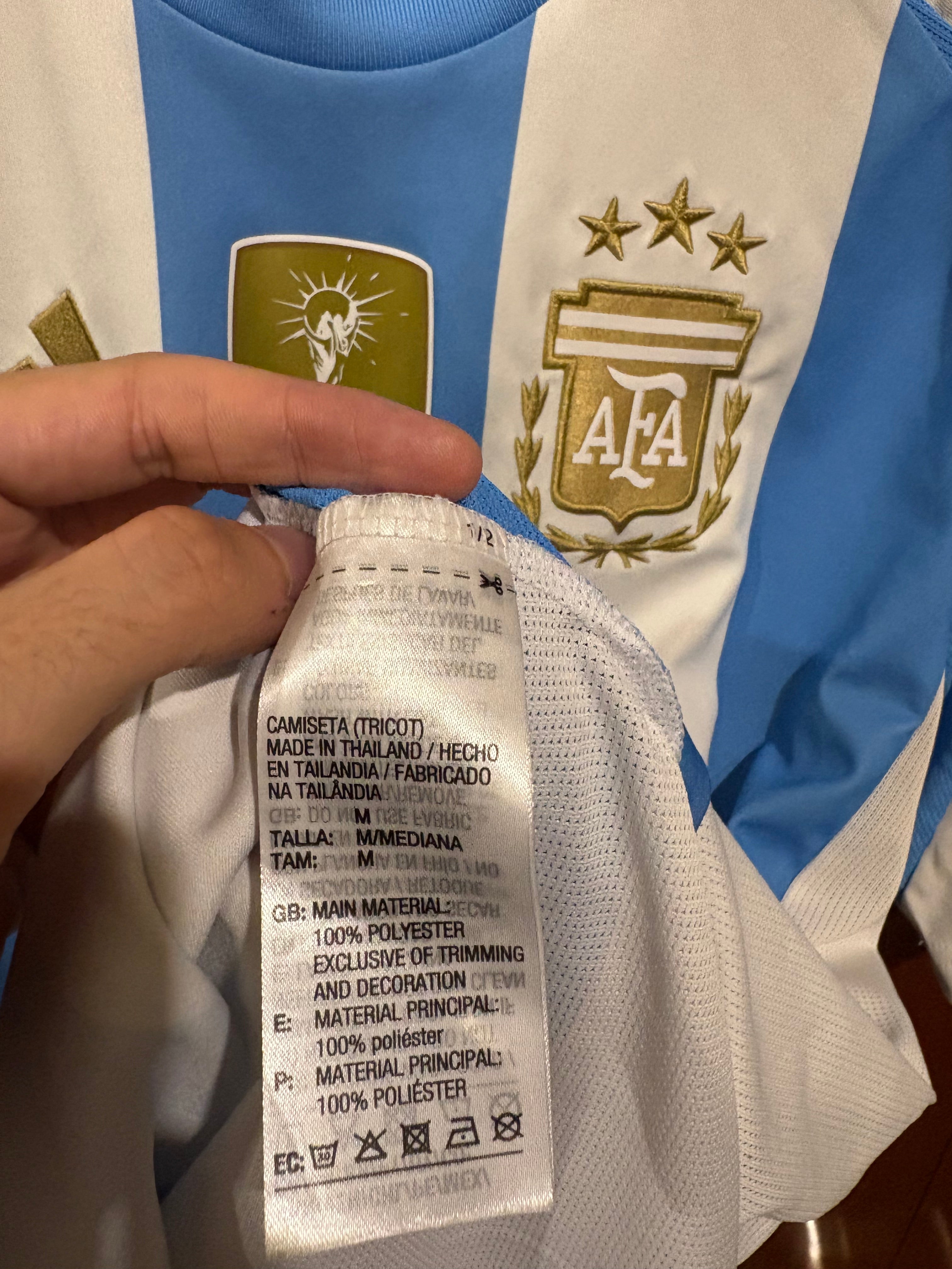Jersey local Selección Nacional de Argentina