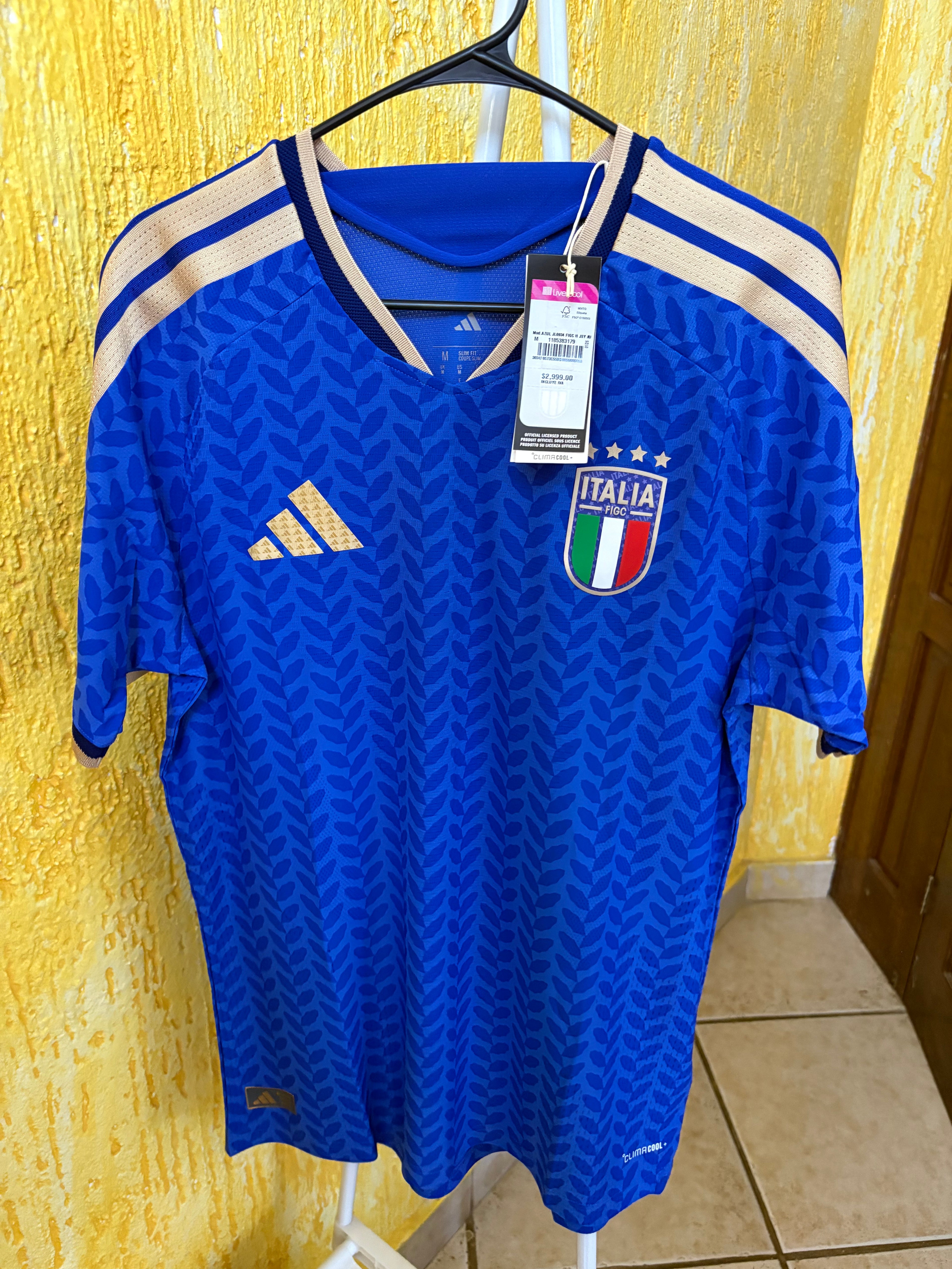 Jersey Local Selección Nacional de Italia 2026