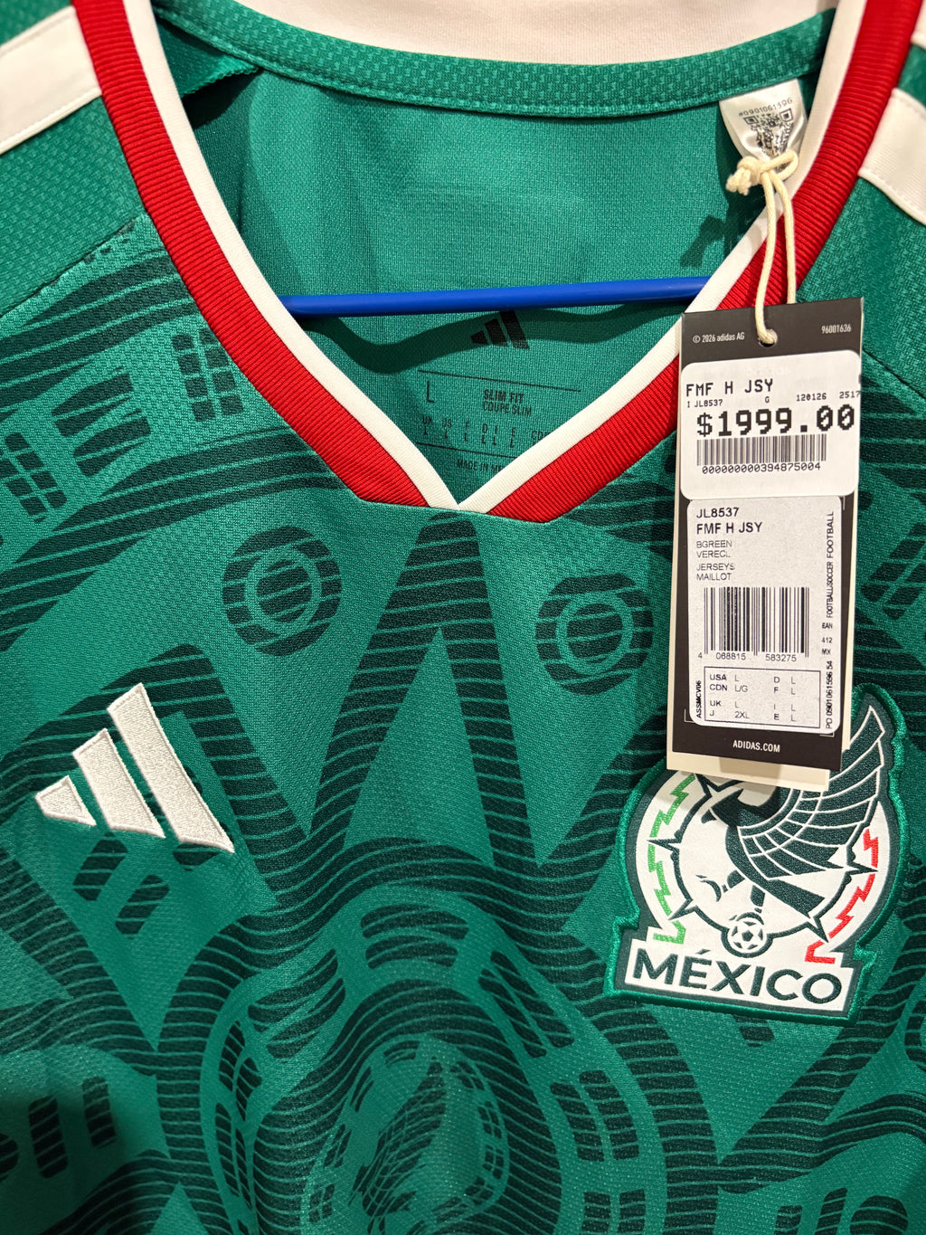 Jersey Local Selección Nacional de México 2026