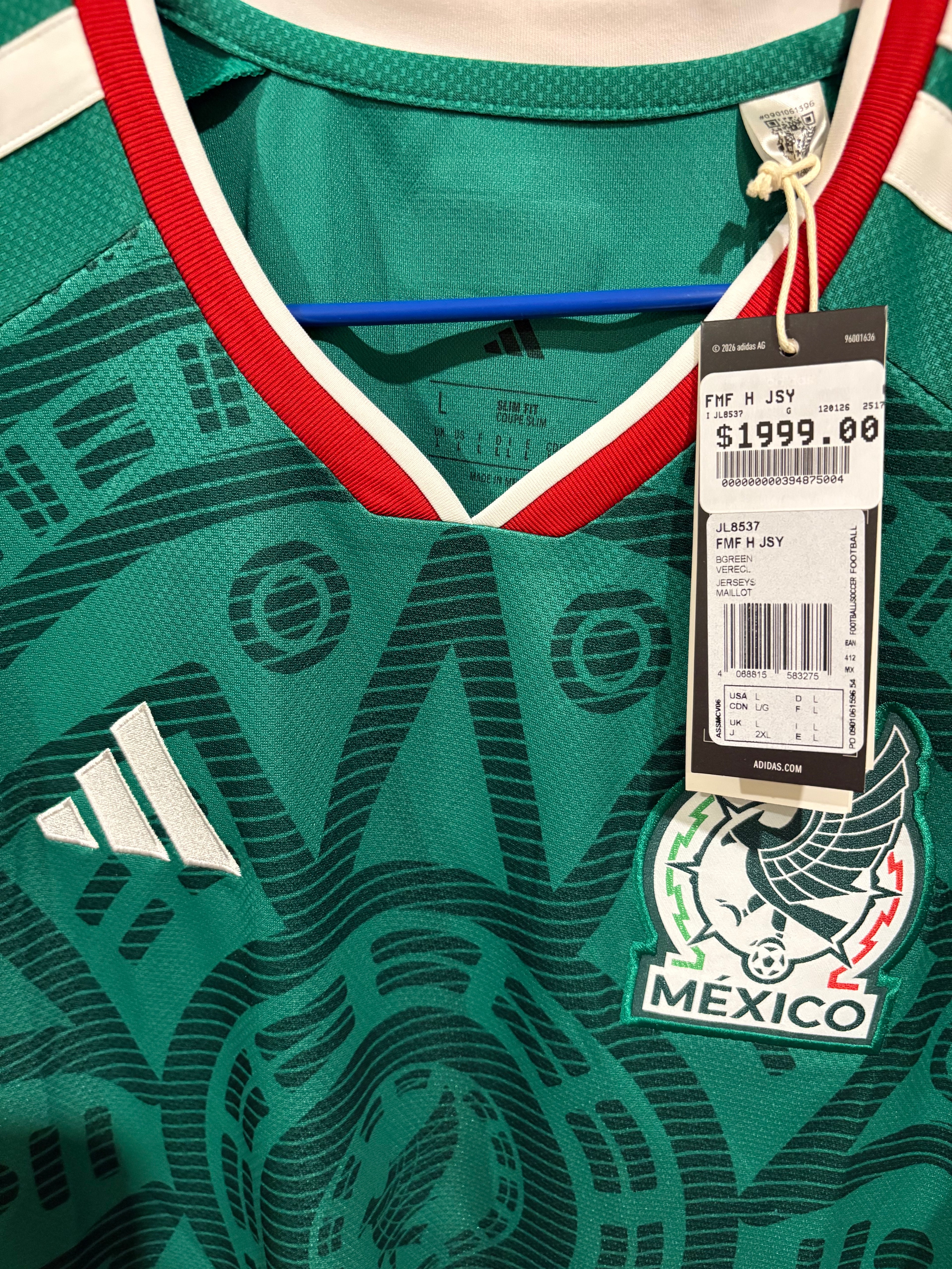 Jersey Local Selección Nacional de México 2026