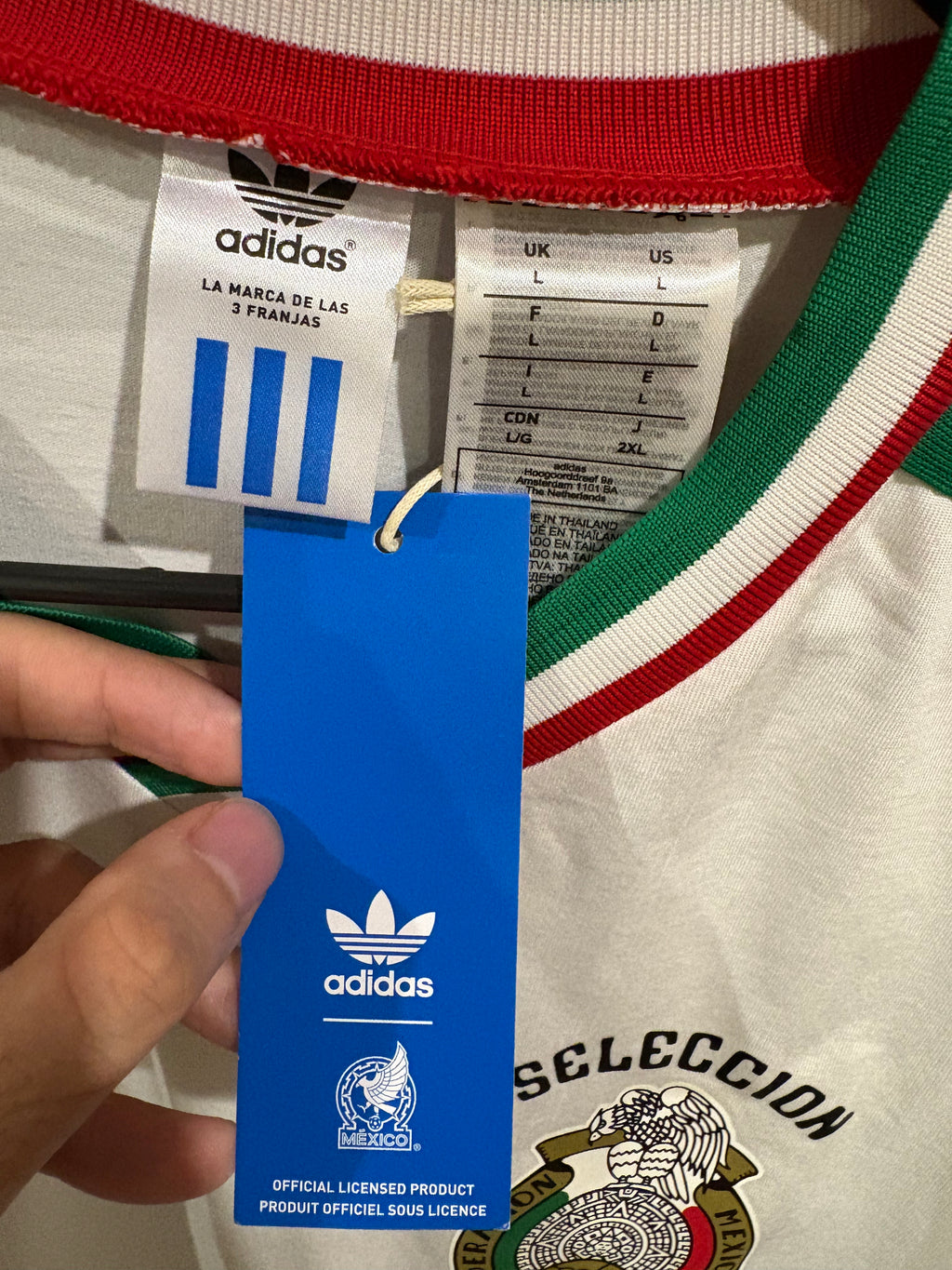 Jersey Adidas Selección Nacional De México 1985