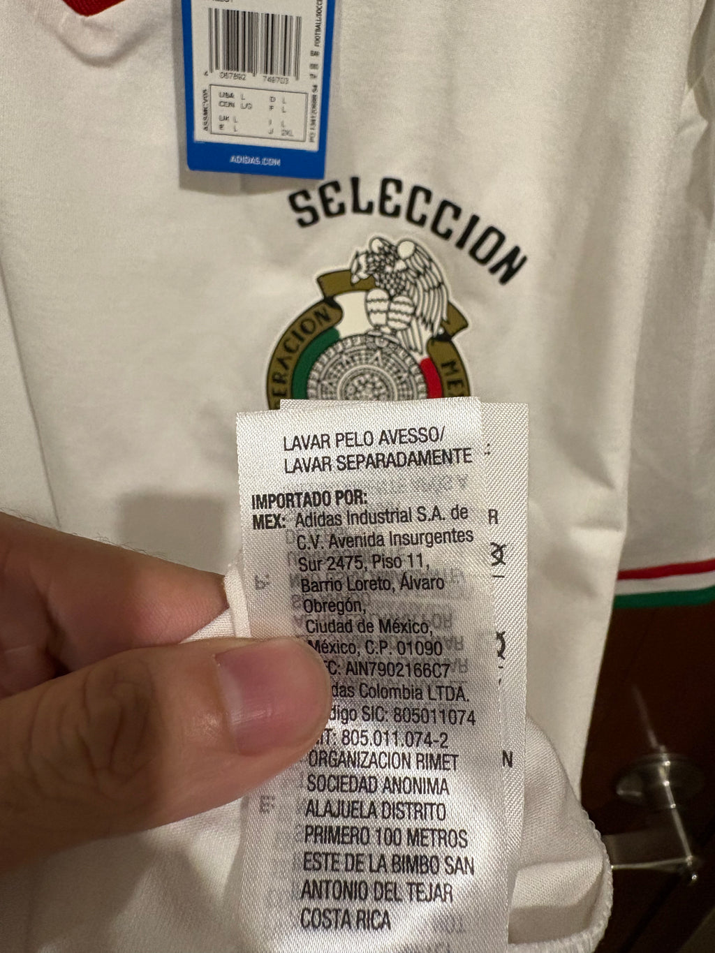 Jersey Adidas Selección Nacional De México 1985