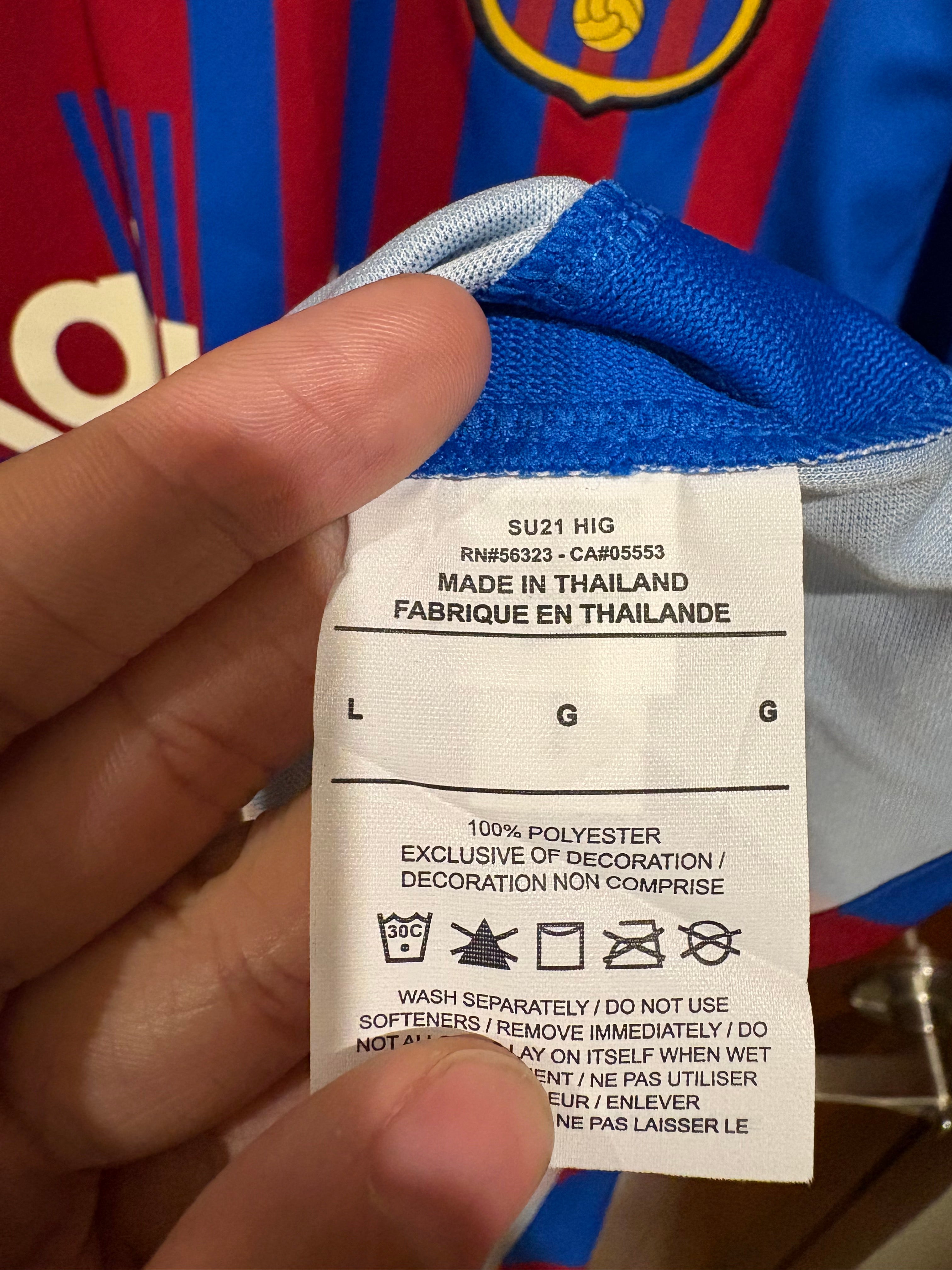 Jersey local FC Barcelona 21/22 (PEDRI)