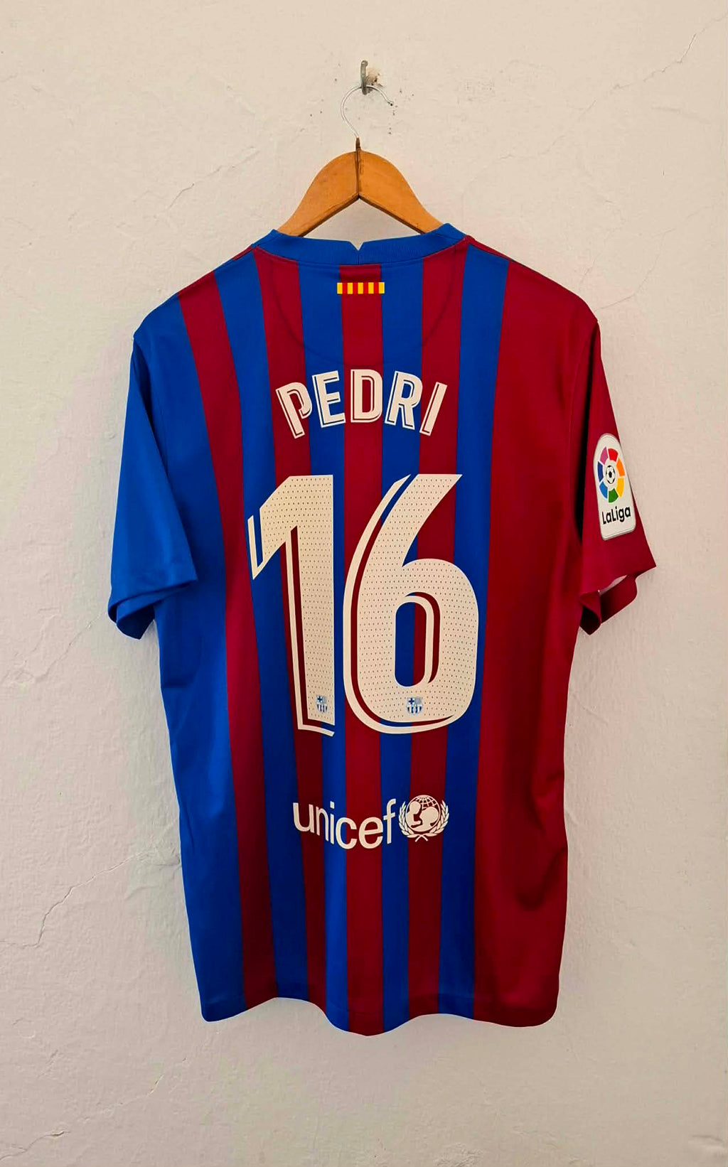 Jersey local FC Barcelona 21/22 (PEDRI)