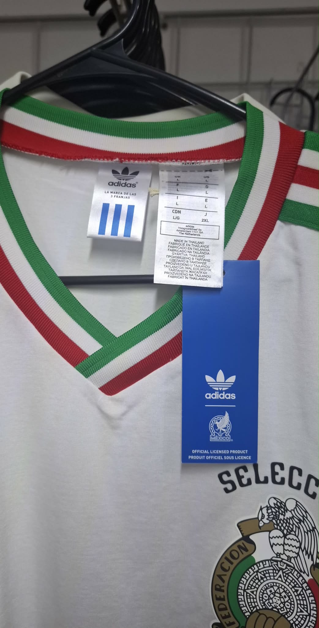 Jersey Adidas Selección Nacional De México 1985