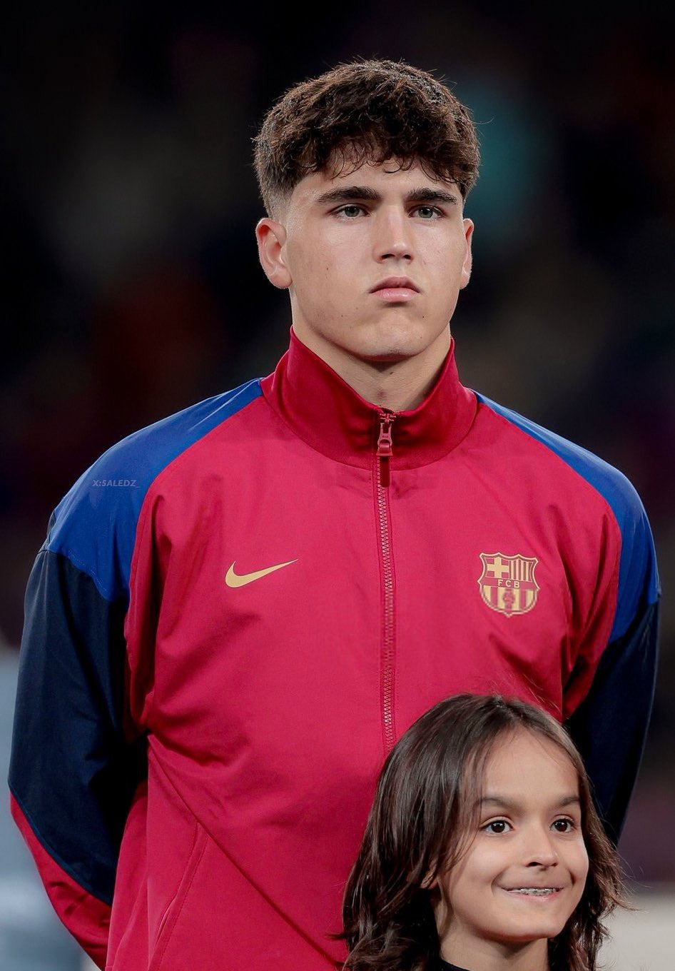 Sudadera Anthem con cierre completo FC Barcelona