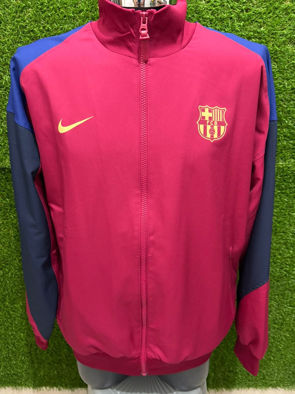 Sudadera Anthem con cierre completo FC Barcelona