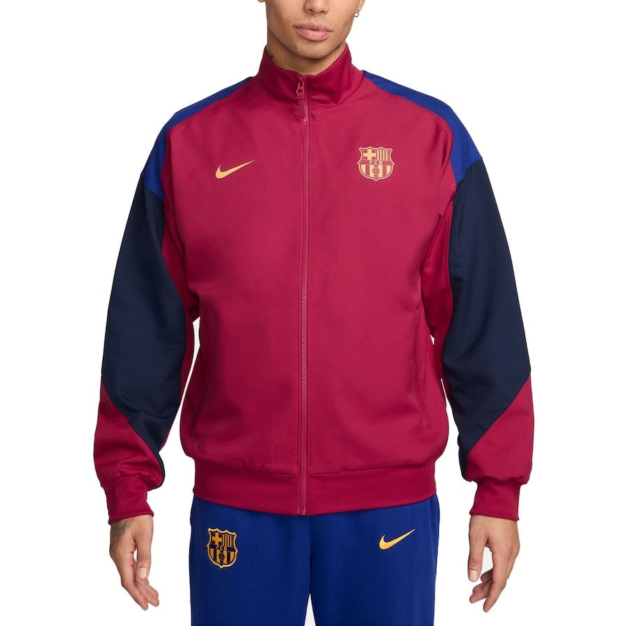 Sudadera Anthem con cierre completo FC Barcelona
