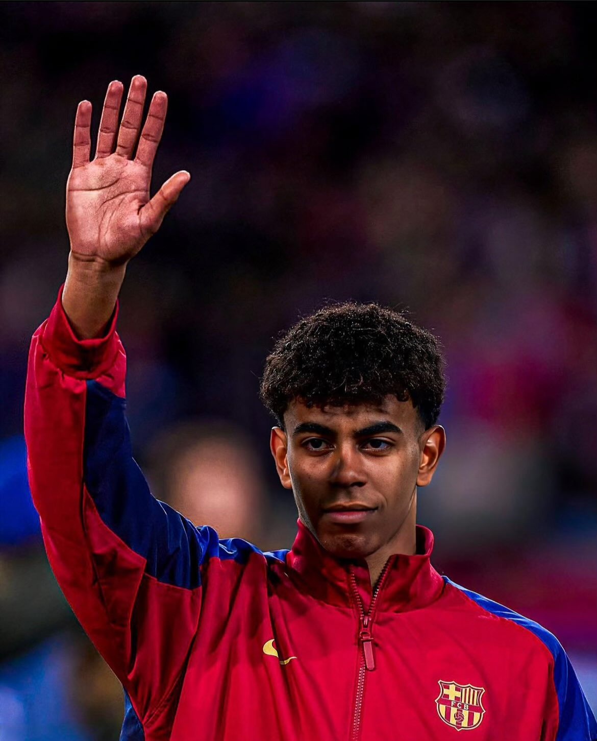 Sudadera Anthem con cierre completo FC Barcelona