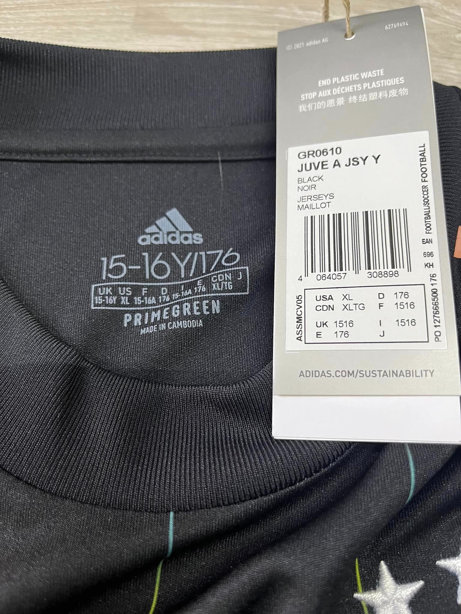 Jersey visitante Juventus (PARA NIÑOS)