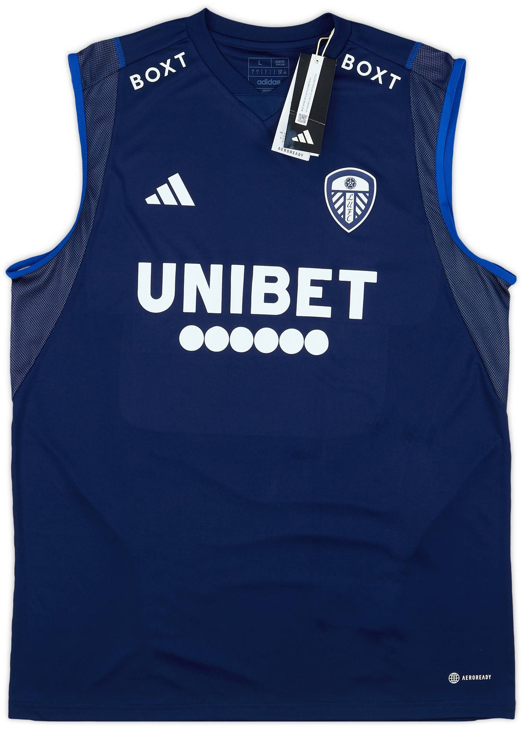 Jersey de entrenamiento sin mangas (musculosa) de utilería Leeds United
