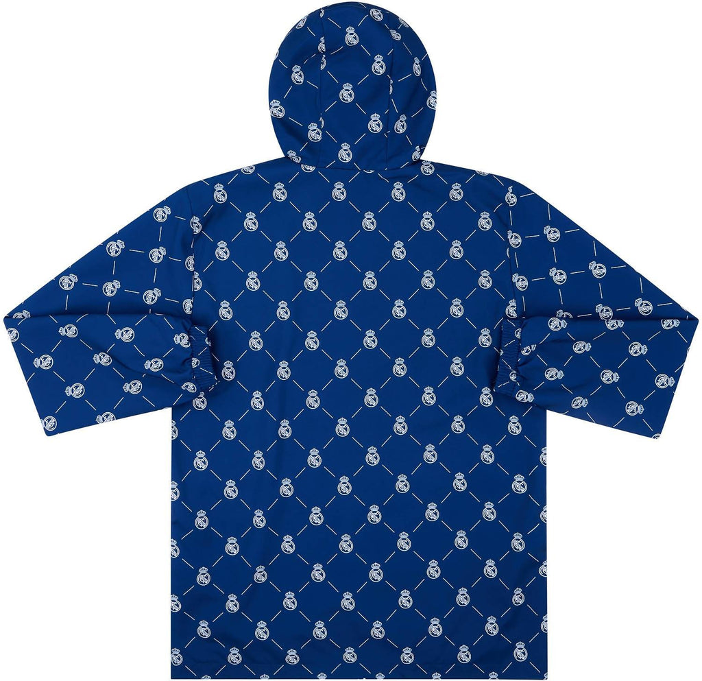 Chamarra estilo rompevientos Real Madrid