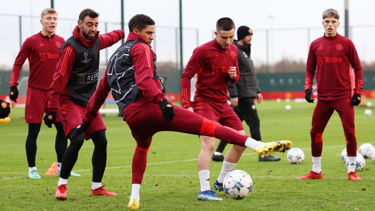 Sudadera de entrenamiento Manchester United