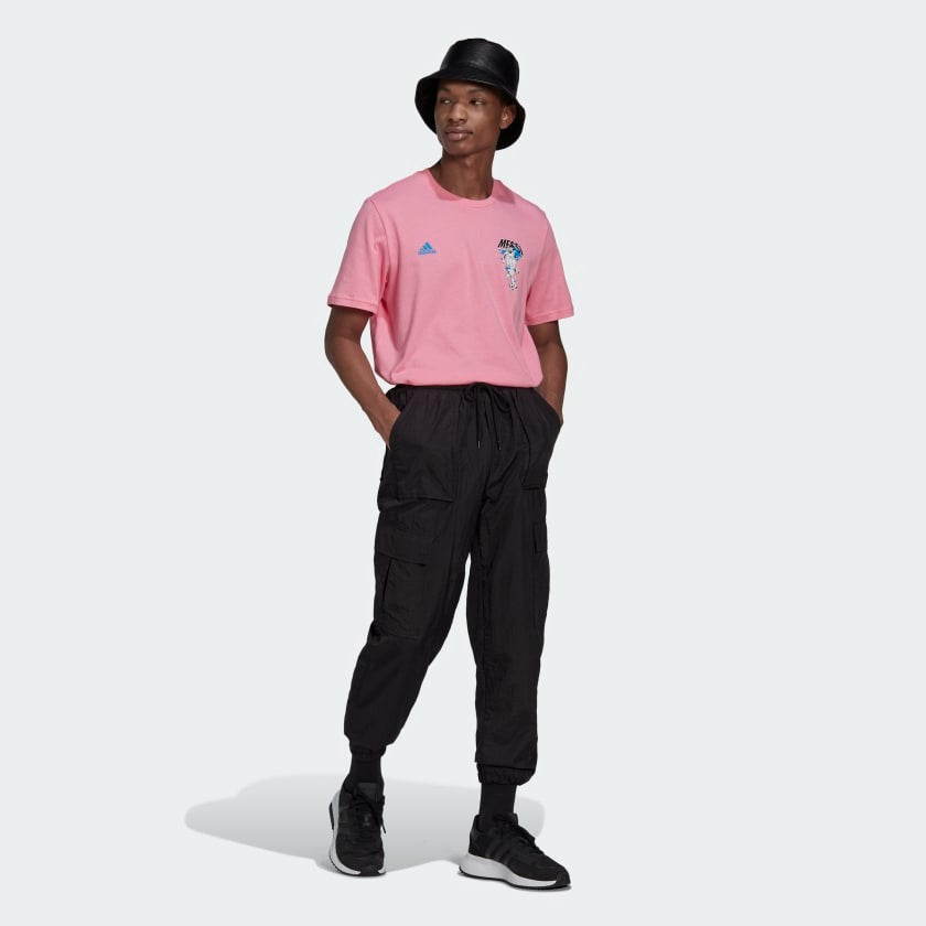 Camiseta de algodón Adidas Messi Icon