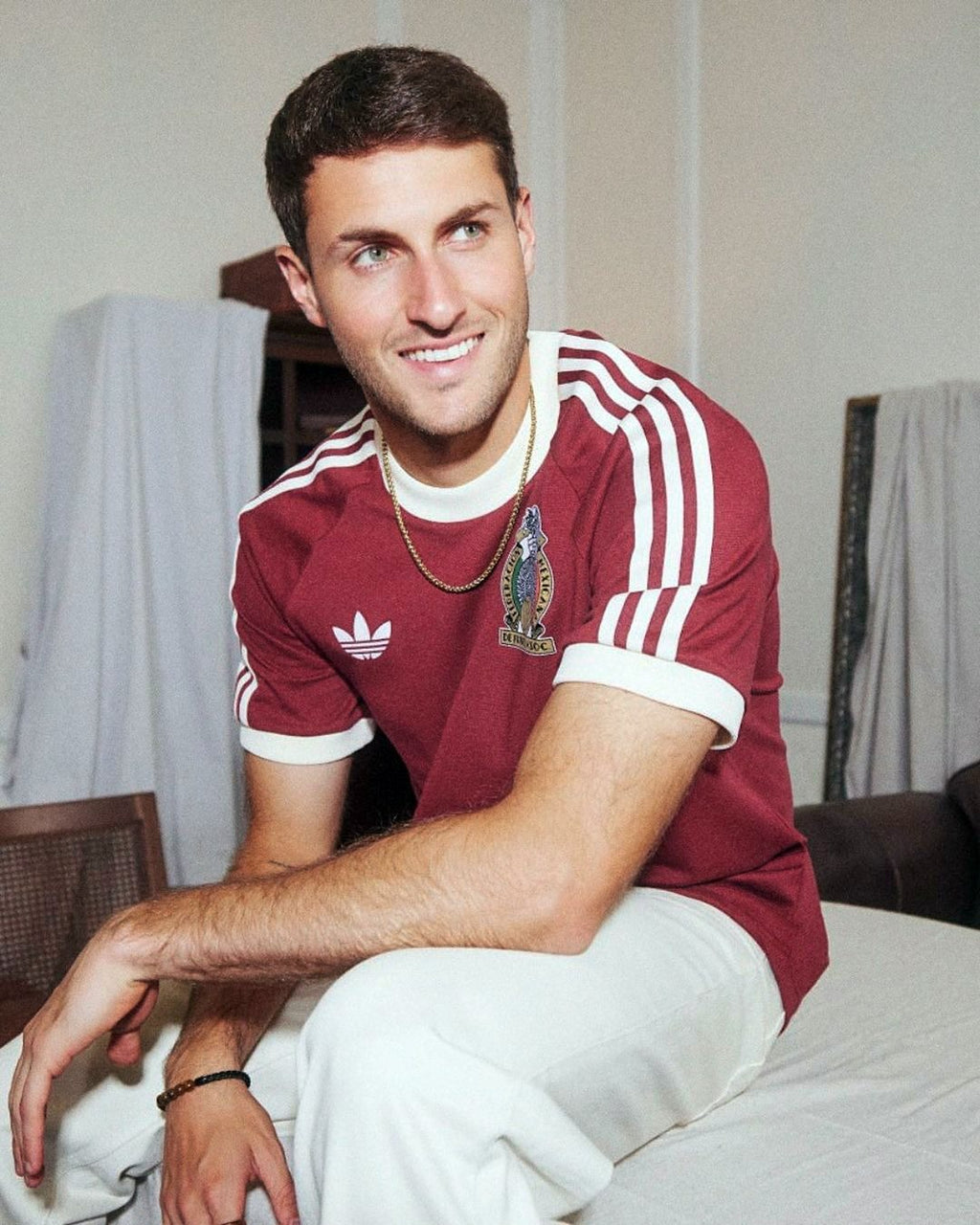 Camiseta de algodón Adidas Adicolor Selección Nacional de México