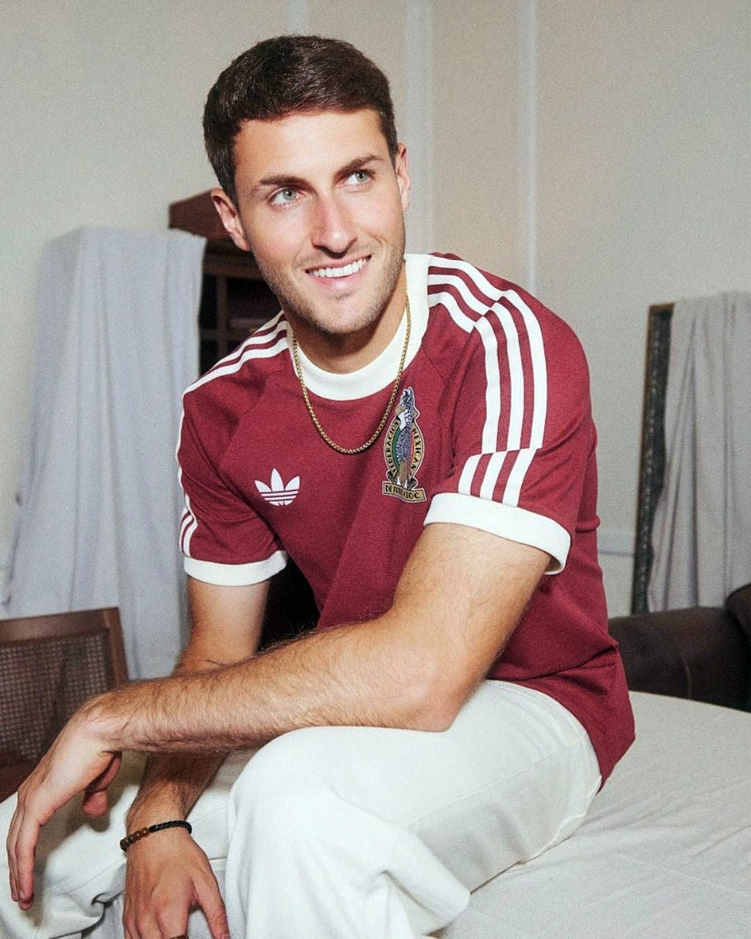 Camiseta de algodón Adidas Adicolor Selección Nacional de México